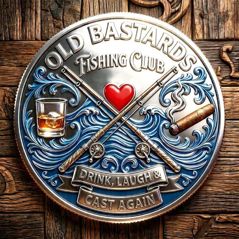 š£Last Day 60% OFF - The Eternal Fishermanās Challenge Coin