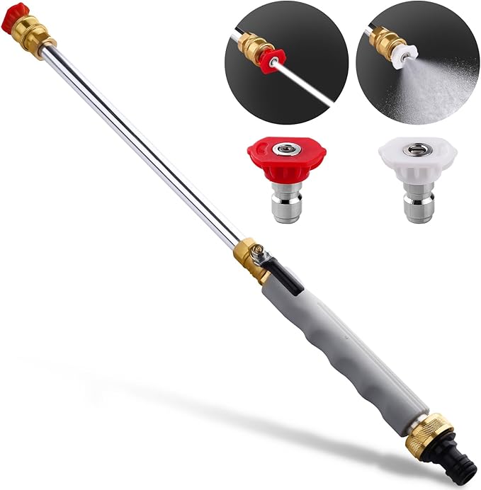 🔥Last Day 49% OFF - 🛠️2026 Upgraded Heavy-Duty Jet Nozzle Power Washer for Garden Hose