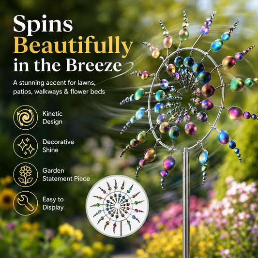 The magical windmill that makes your garden dance