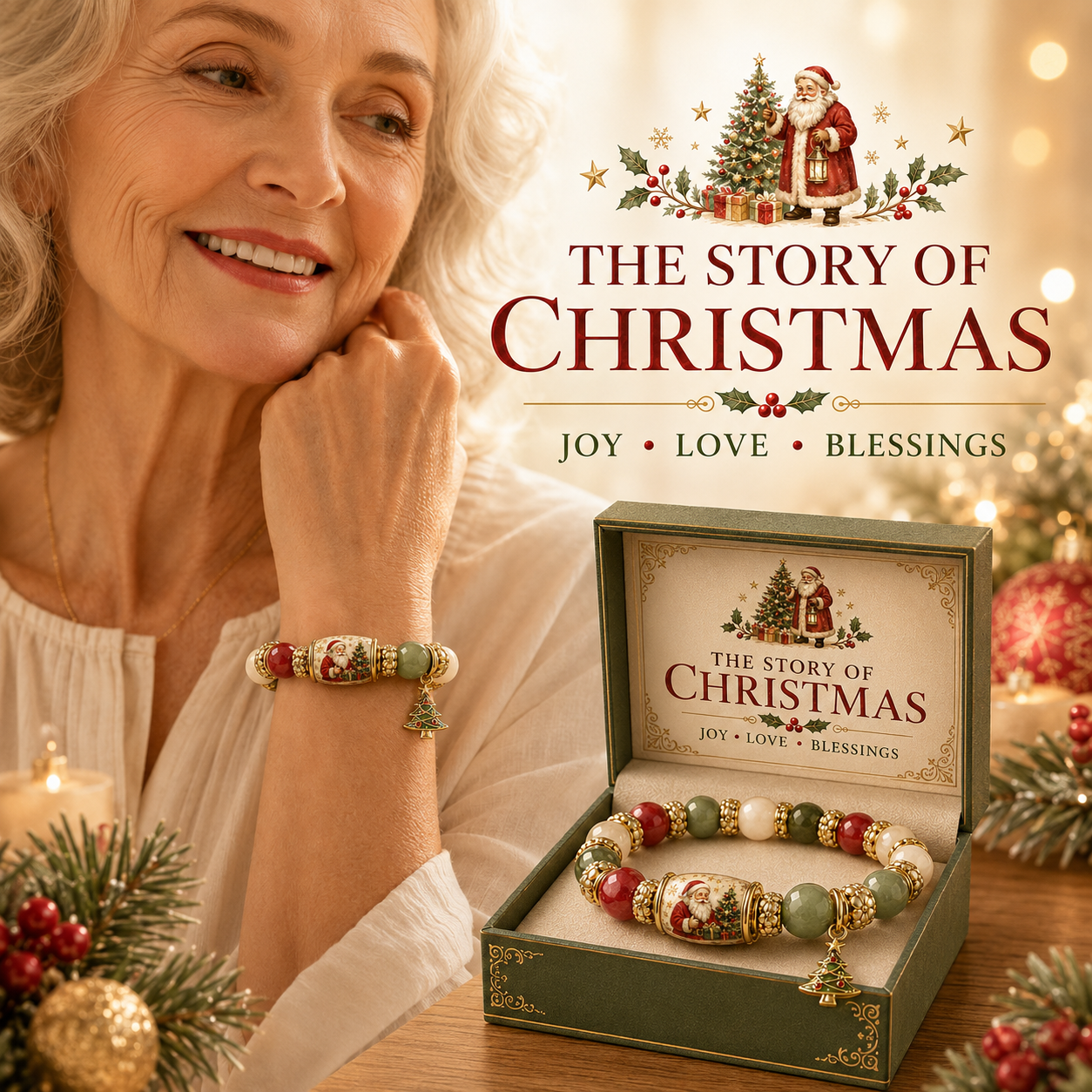 🎅 Carry the Magic of Christmas 🎄 | 2026 Limited Edition Festive Bracelet