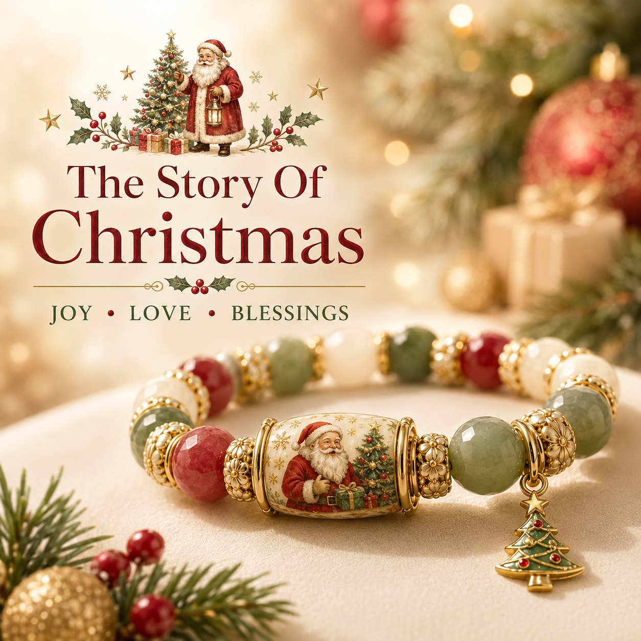 🎅 Carry the Magic of Christmas 🎄 | 2026 Limited Edition Festive Bracelet