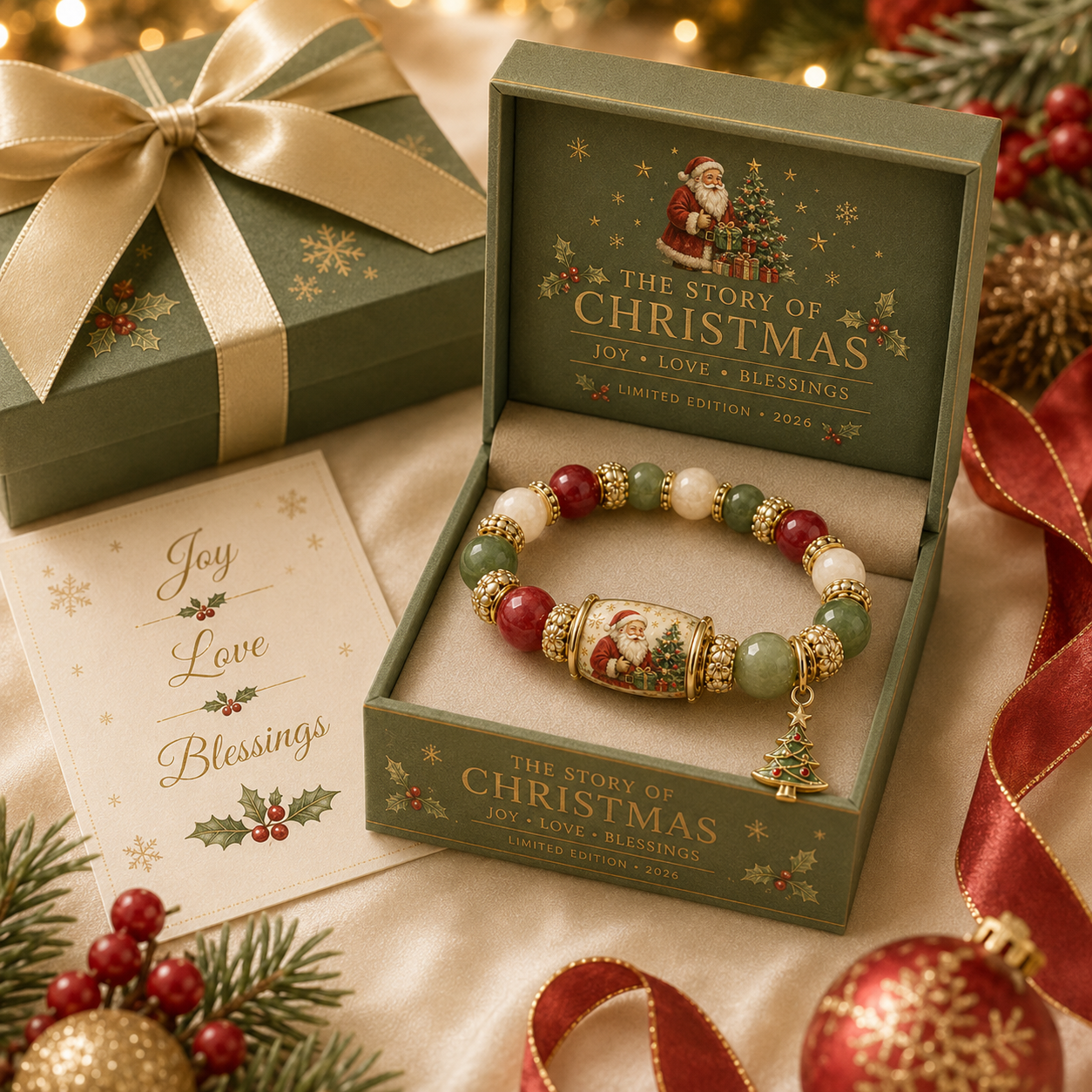 🎅 Carry the Magic of Christmas 🎄 | 2026 Limited Edition Festive Bracelet