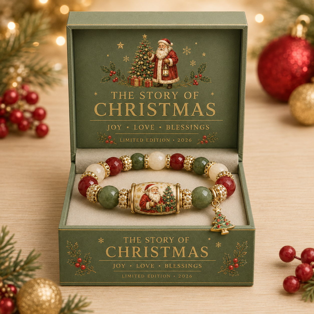 🎅 Carry the Magic of Christmas 🎄 | 2026 Limited Edition Festive Bracelet