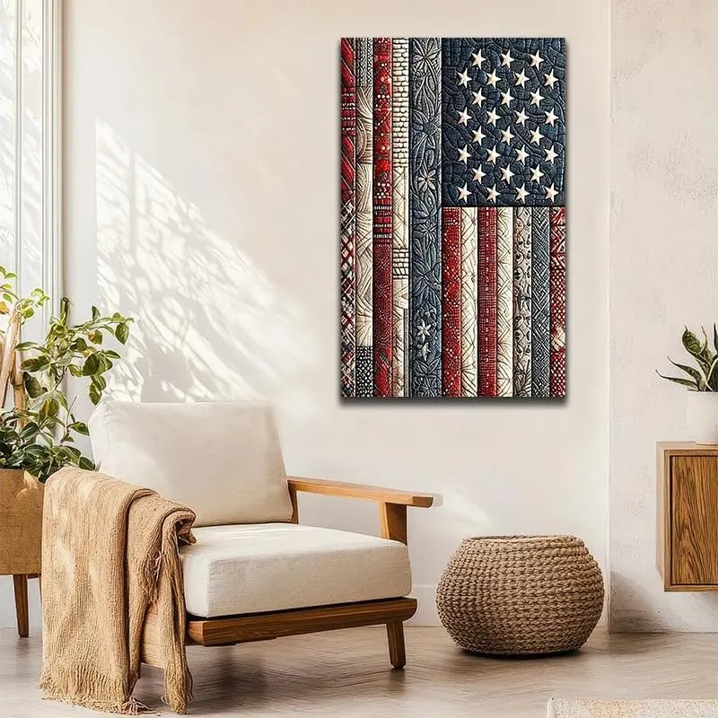 🔥Last Day 50% OFF - 💎🇺🇸 American Flag DIY 5D Diamond Painting Kit❤️(✨Beginner-Friendly)
