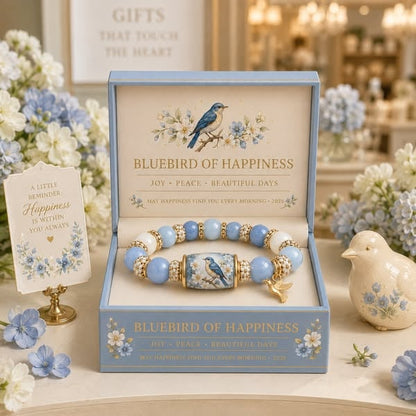 🙏 2026 Limited Edition Bluebird Blessings Bracelet  with Exquisite Gift Box