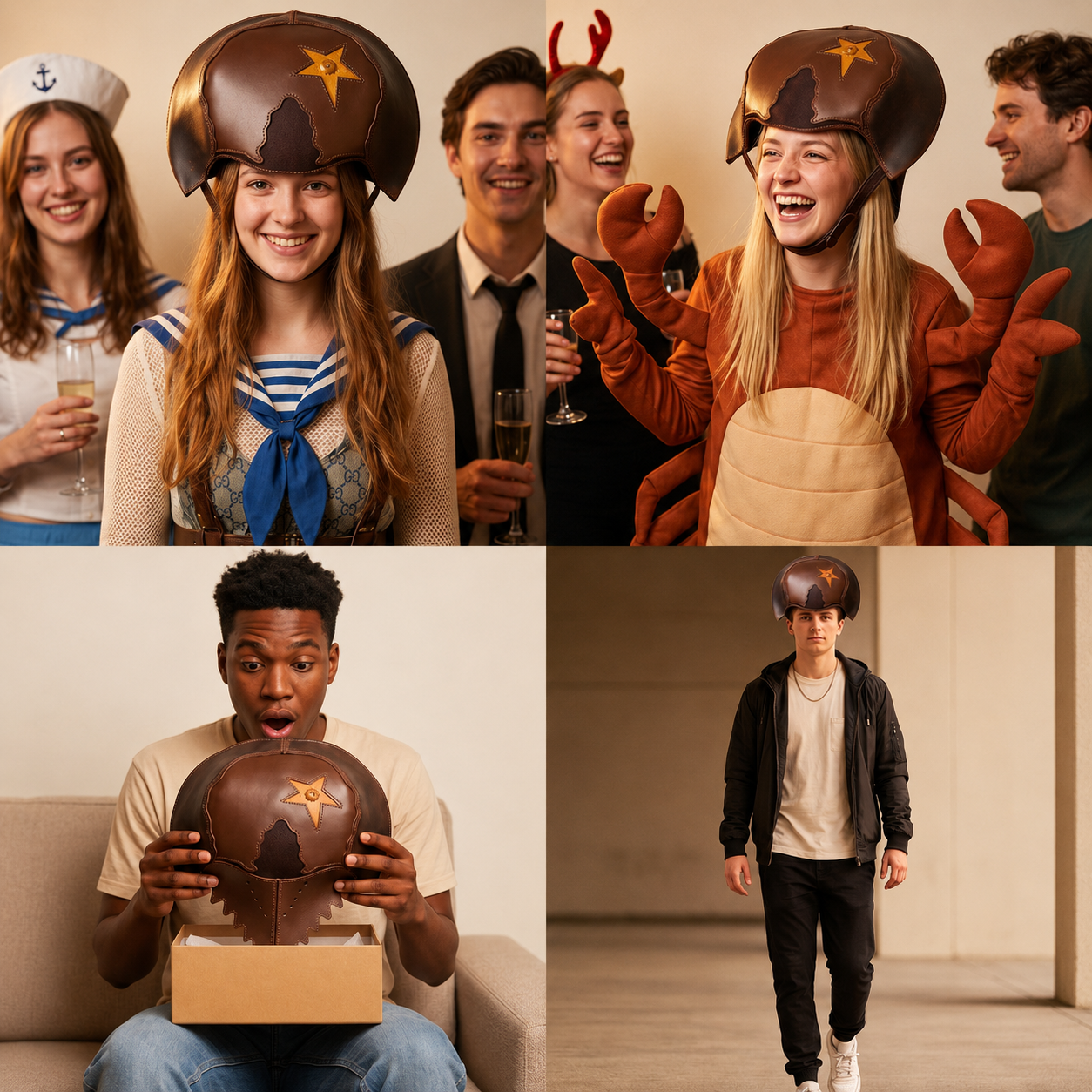🔥2026 Hot Sale - ✨Horseshoe Crab Cap