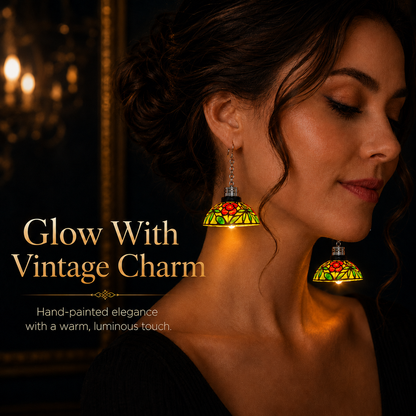 Handmade Vintage Light-Up Chandelier Earrings - Only 11 Left