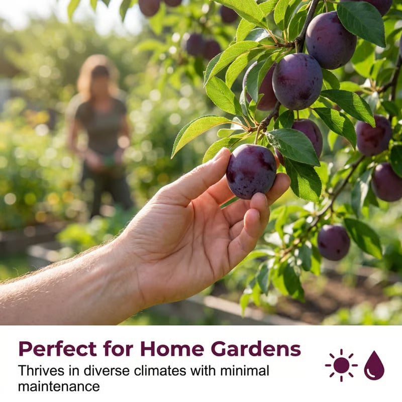 🍑Heirloom Non-GMO Grafted Plum Tree