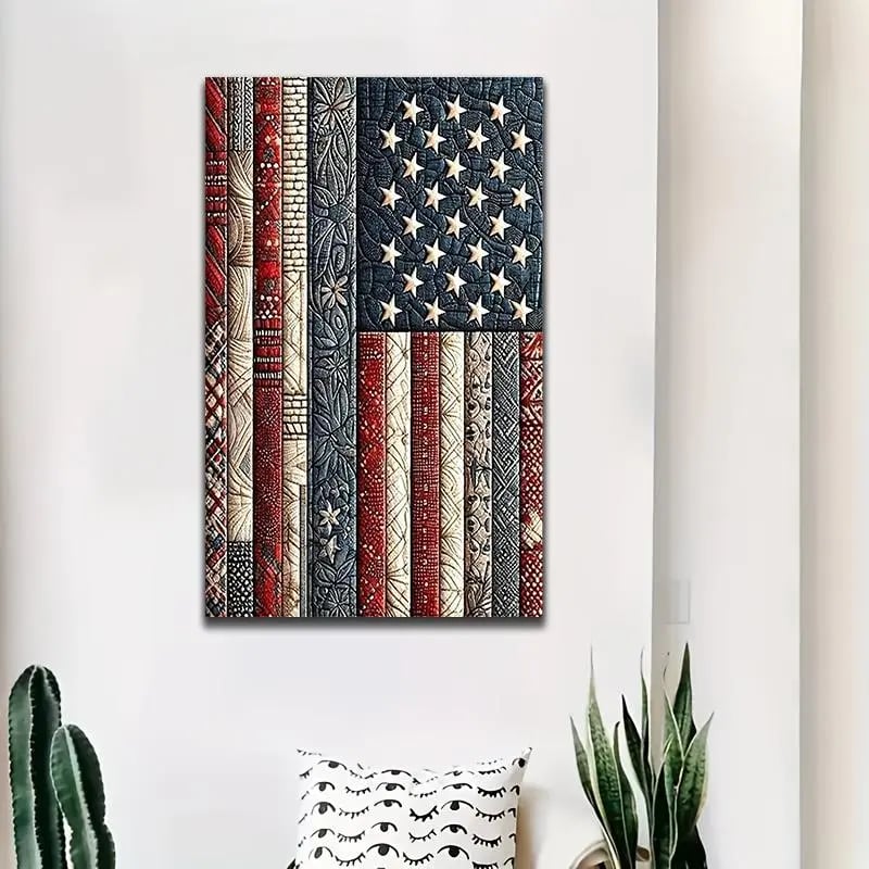 🔥Last Day 50% OFF - 💎🇺🇸 American Flag DIY 5D Diamond Painting Kit❤️(✨Beginner-Friendly)