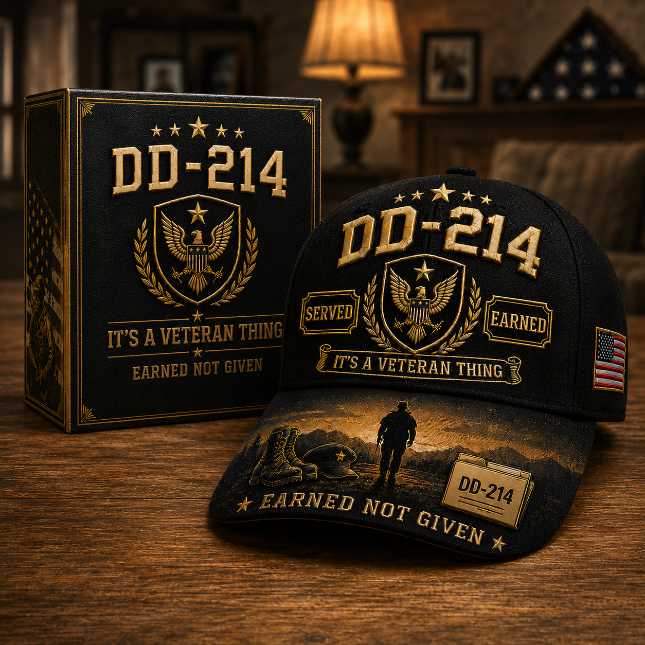 🏆Last Day Promo: 49% OFF! 🎖️DD-214 Served Earned Commemorative Cap