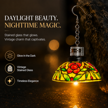 Handmade Vintage Light-Up Chandelier Earrings - Only 11 Left