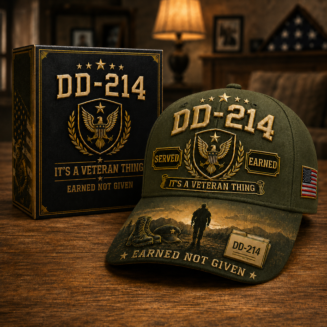 🏆Last Day Promo: 49% OFF! 🎖️DD-214 Served Earned Commemorative Cap