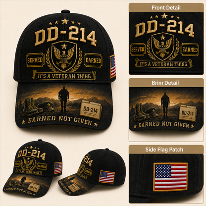 🏆Last Day Promo: 49% OFF! 🎖️DD-214 Served Earned Commemorative Cap