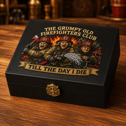 The Grumpy Old Firefighters Club Cap🎁 Free Honor Coin With Every Cap Purchase