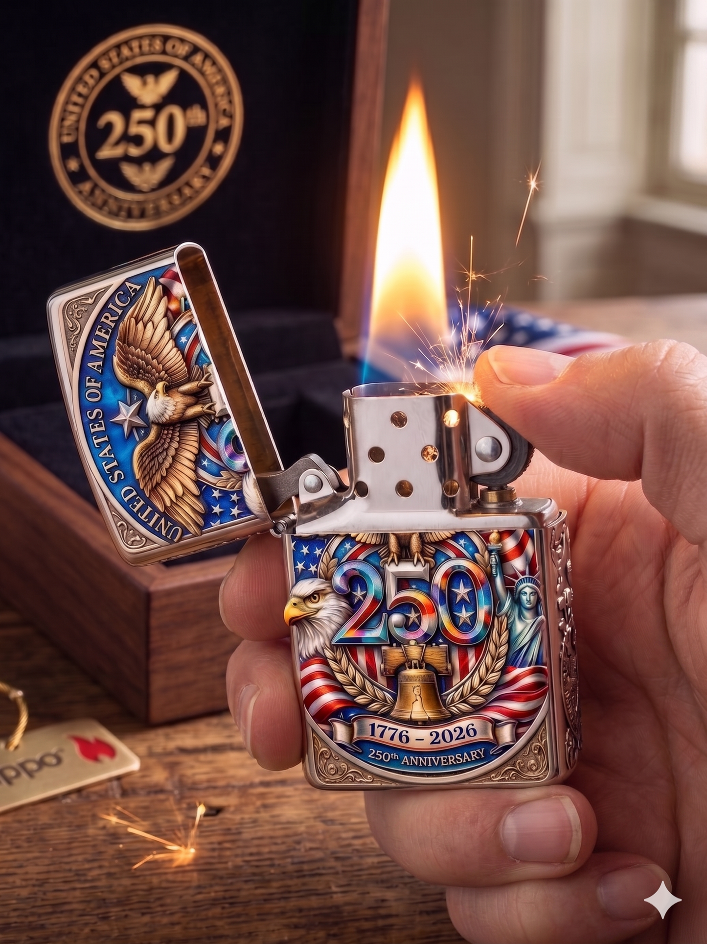 ⚡️Last Day 49% OFF -🎁USA 250th Anniversary Lighter （BUY 2 FREE SHIPPING)