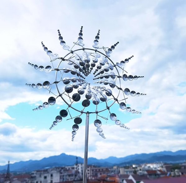 The magical windmill that makes your garden dance