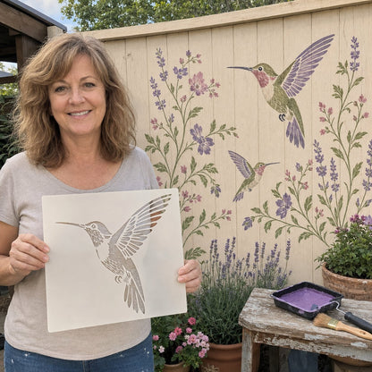 💥 LAST DAY 49% OFF – 🌿 Garden Wall StencilTM Collection | Make your walls look lively and not monotonous