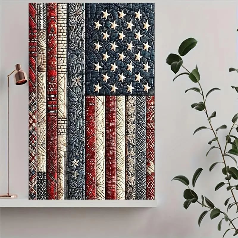 🔥Last Day 50% OFF - 💎🇺🇸 American Flag DIY 5D Diamond Painting Kit❤️(✨Beginner-Friendly)