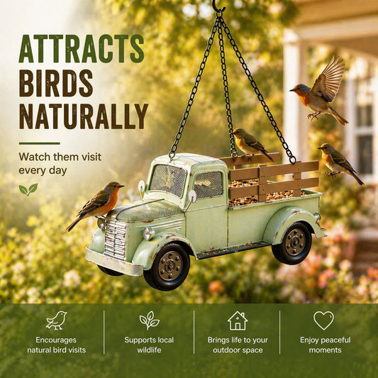 🔥2026 Hot Sale - 🐦Vintage Truck Bird Feeder