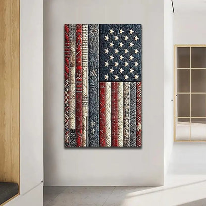 🔥Last Day 50% OFF - 💎🇺🇸 American Flag DIY 5D Diamond Painting Kit❤️(✨Beginner-Friendly)