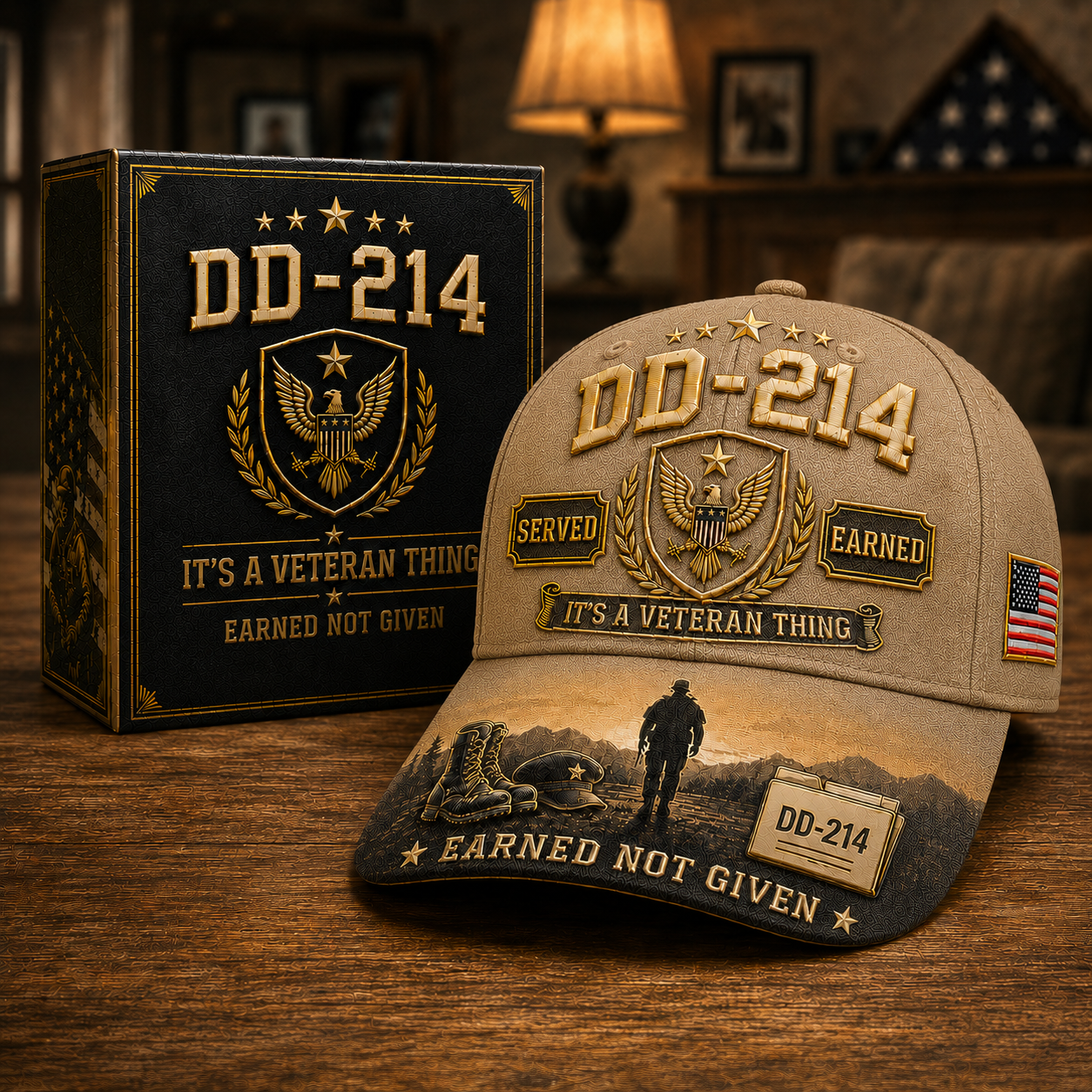 🏆Last Day Promo: 49% OFF! 🎖️DD-214 Served Earned Commemorative Cap