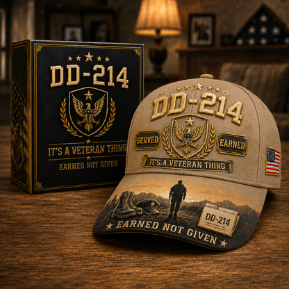 🏆Last Day Promo: 49% OFF! 🎖️DD-214 Served Earned Commemorative Cap