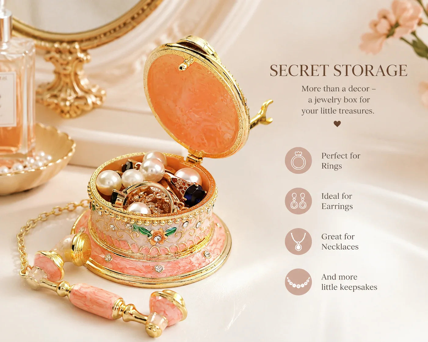 🔥2026 Hot Sale - Vintage Telephone Jewelry Box