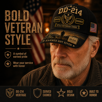🏆Last Day Promo: 49% OFF! 🎖️DD-214 Served Earned Commemorative Cap