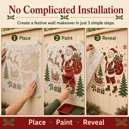💥 LAST DAY 49% OFF – 🌿 Garden Wall StencilTM Collection | Make your walls look lively and not monotonous