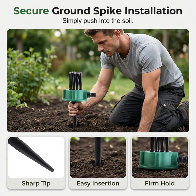 🔥2026 Hot Sale - 360° Coverage Precision Garden Irrigation Sprinkler